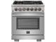 30" Forno Capriasca 4.32 cu.ft. True Convection Oven Dual Fuel Range - FFSGS6187-30