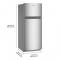 28" Whirlpool 18.0 Cu. Ft. Wide Top Freezer Refrigerator with Total Coverage Cooling - WRTX5118TZ