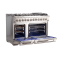 48" Forno Capriasca 6.58 cu.ft. Dual Fuel Range - FFSGS6187-48