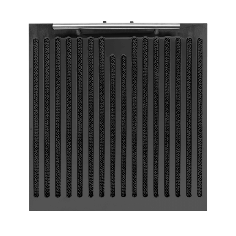 30″ FORNO Bari Espresso Under Cabinet in Black Range Hood with additional Brass Filter Handles - FRHUC5255-30BLK