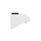 30″ Forno Bari Espresso Under Cabinet in White 400CFM Range Hood with additional Brass Filter Handles - FRHUC5255-30WHT