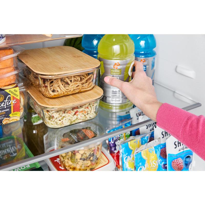 28" Whirlpool 18.0 Cu. Ft. Wide Top Freezer Refrigerator with Total Coverage Cooling - WRTX5118TB