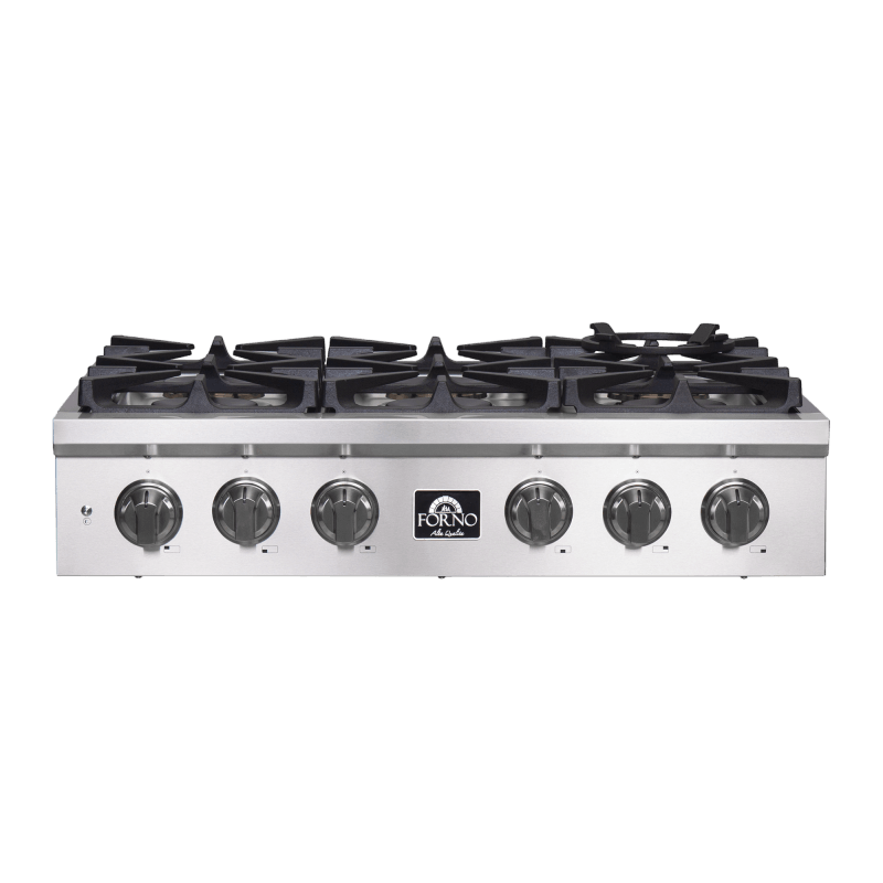 36" Forno Spezia Alta Qualita Pro-Style Gas Rangetop - FCTGS5751-36