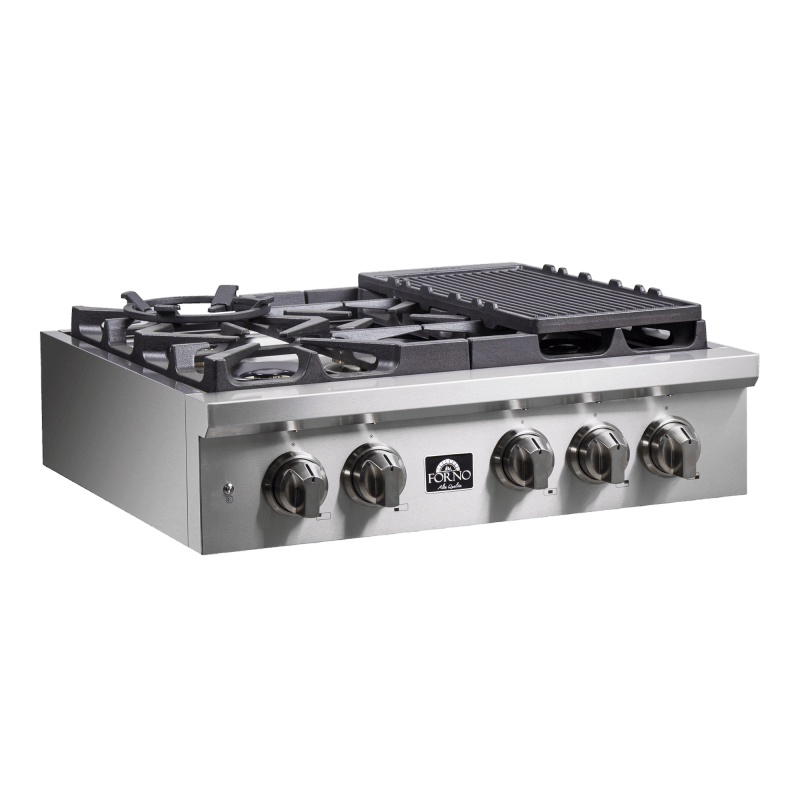 30″ Forno Spezia Alta Qualita Pro-Style Gas Rangetop - FCTGS5751-30