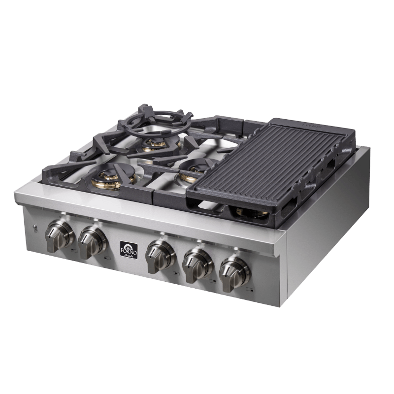 30″ Forno Spezia Alta Qualita Pro-Style Gas Rangetop - FCTGS5751-30