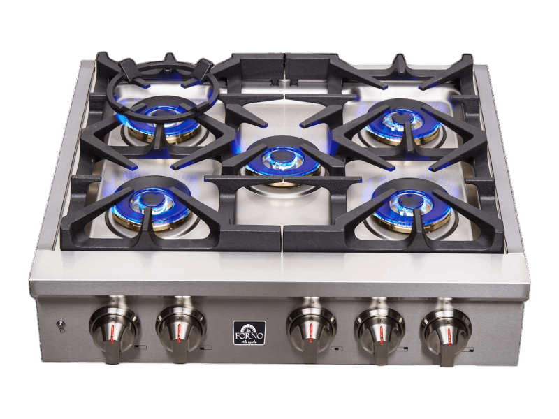 30″ Forno Spezia Alta Qualita Pro-Style Gas Rangetop - FCTGS5751-30