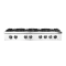 48″ Forno Cossato Alta Gas Rangetop - FCTGS5737-48