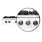 48″ Forno Cossato Alta Gas Rangetop - FCTGS5737-48