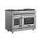 48″  Forno Massimo Freestanding French Door Dual Fuel Range - FFSGS6325-48