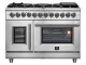 48″  Forno Massimo Freestanding French Door Dual Fuel Range - FFSGS6325-48
