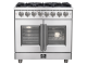 36″ FORNO Massimo Freestanding French Door Dual Fuel Range - FFSGS6325-36