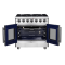36″ Forno Massimo Freestanding French Door Gas Convection Range - FFSGS6439-36