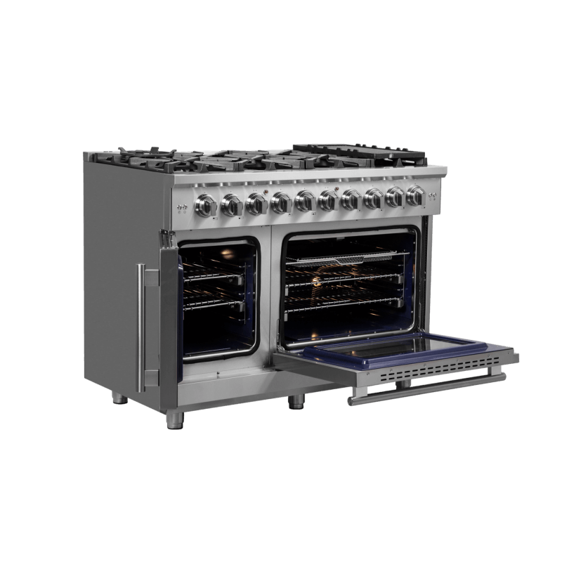 48″ Forno Massimo Freestanding French Door Gas Convection Range - FFSGS6439-48