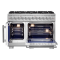 48″ Forno Capriasca Freestanding French Door Dual Fuel Range - FFSGS6387-48