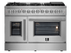 48" Forno Galiano French Door Dual Fuel Range with 6.58 Cu.Ft. Double Ovens in Stainless Steel - FFSGS6356-48
