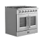 36″ Forno Galiano Freestanding French Door Gas Range - FFSGS6444-36