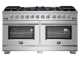 60″ Forno Capriasca Freestanding Gas Range - FFSGS6260-60