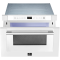 24" Forno 1.2 Cu. Ft. Capoliveri Microwave Drawer in White - FMWDR3000-24WHT