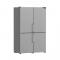 Forno 21.6 Cu. Ft. Counter Depth Double Bottom Freezer Refrigerator in Stainless Steel - FFFFD1778-48