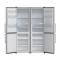 Forno 21.6 Cu. Ft. Counter Depth Double Bottom Freezer Refrigerator in Stainless Steel - FFFFD1778-48