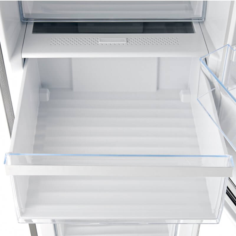 Forno 21.6 Cu. Ft. Counter Depth Double Bottom Freezer Refrigerator in Stainless Steel - FFFFD1778-48