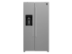 36" Forno 20 Cu. Ft. Salerno Side by Side Stainless Steel Refrigerator with Ice Maker - FFRBI1844-36SB