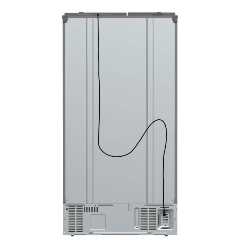 36" Forno 20 Cu. Ft. Salerno Side by Side Stainless Steel Refrigerator with Ice Maker - FFRBI1844-36SB