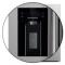 36" Forno 20 Cu. Ft. Salerno Side by Side Stainless Steel Refrigerator with Decorative Grill - FFRBI1844-40SG