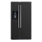 36" Forno 20 Cu. Ft. Espresso Salerno Side-by-Side Refrigerator in Black - FFRBI1844-36BLK