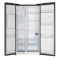 36" Forno 20 Cu. Ft. Espresso Salerno Side-by-Side Refrigerator in Black - FFRBI1844-36BLK