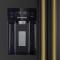 36" Forno 20 Cu. Ft. Espresso Salerno Side-by-Side Refrigerator in Black - FFRBI1844-36BLK