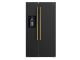 36" Forno 20 Cu. Ft. Espresso Salerno Side-by-Side Refrigerator in Black - FFRBI1844-36BLK