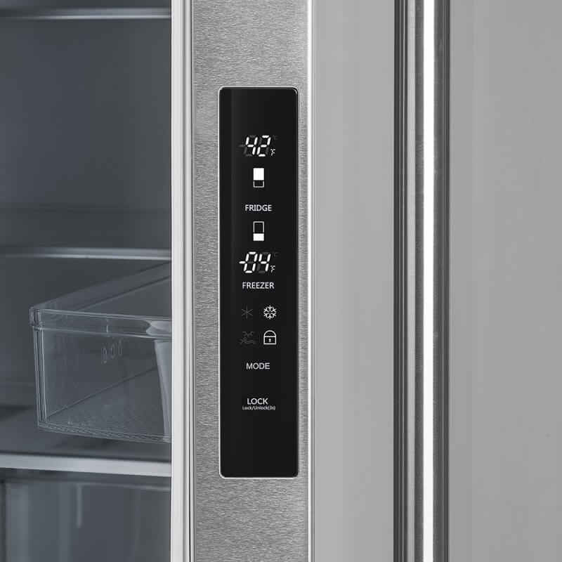 36" Forno 19.2 Cu. Ft. Moena French Door Refrigerator with Grill Trim - FFRBI1820-40SG