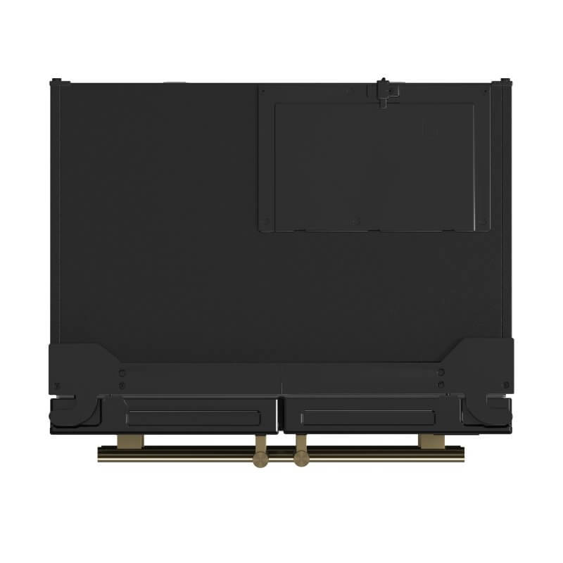 36" Forno 19.2 Cu. Ft. Moena Espresso French Door Refrigerator - FFRBI1820-36BLK