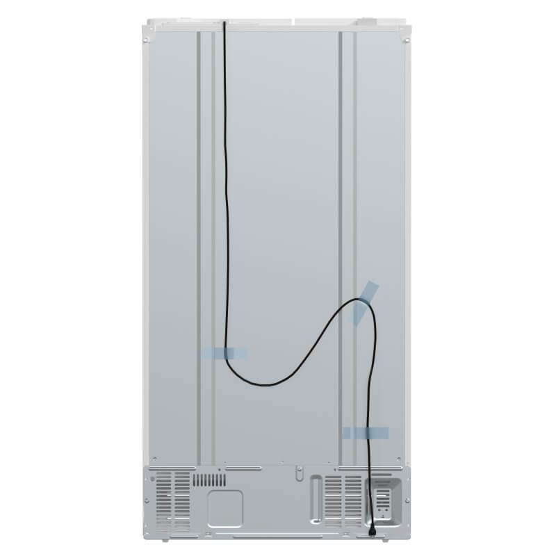 36" Forno 20 Cu. Ft. Salerno Espresso White Side-by-Side Refrigerator - FFRBI1844-36WHT