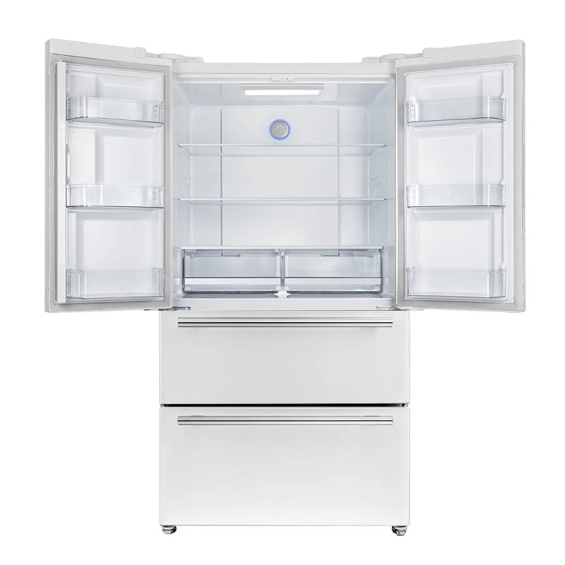 36" Forno 19.2 Cu. Ft. Espresso Moena French Door Refrigerator - FFRBI1820-36WHT