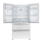 36" Forno 19.2 Cu. Ft. Espresso Moena French Door Refrigerator - FFRBI1820-36WHT