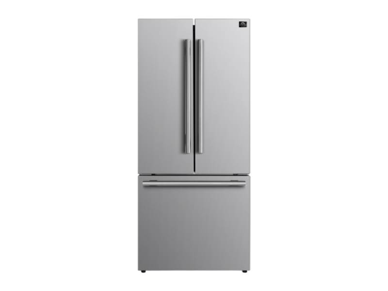30" Forno 17.5 Cu. Ft. Gallipoli French Door Refrigerator - FFFFD1974-31SB