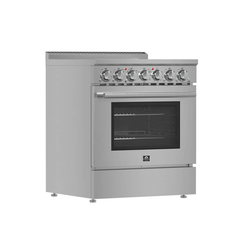 30" Forno Paolo 4.38 cu.ft. Freestanding True Convection Oven Electric Range - FFSEL6011-30