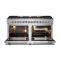 60" Forno 8.64 Cu. Ft. Galiano Dual Fuel Range in Stainless Steel - FFSGS6156-60