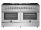 60" Forno 8.64 Cu. Ft. Galiano Dual Fuel Range in Stainless Steel - FFSGS6156-60