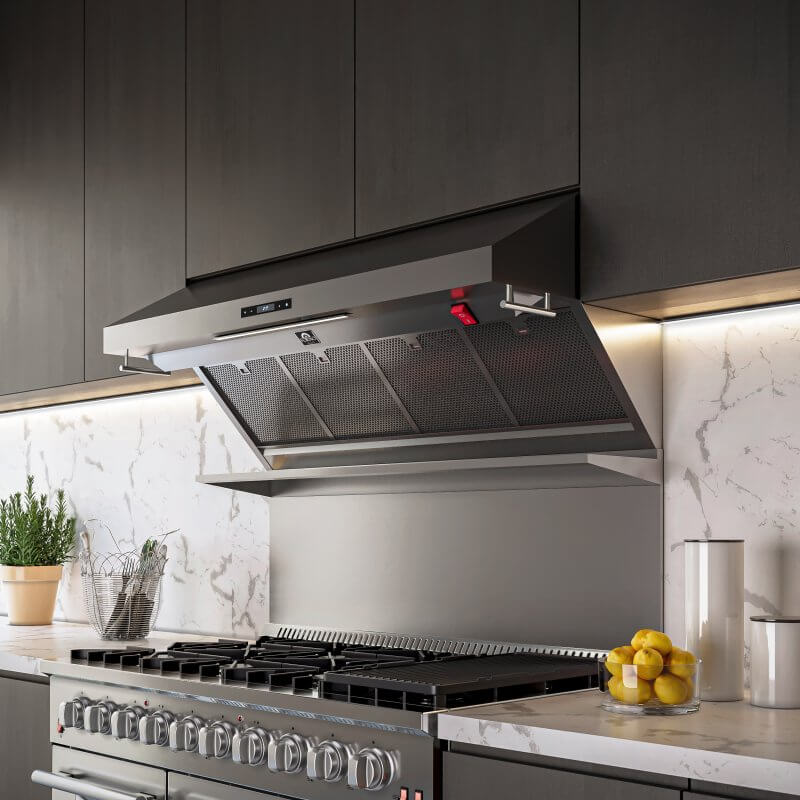 48" Forno Savona Wall Mount Range Hood Backsplash Included - FRHWM5029-48HB