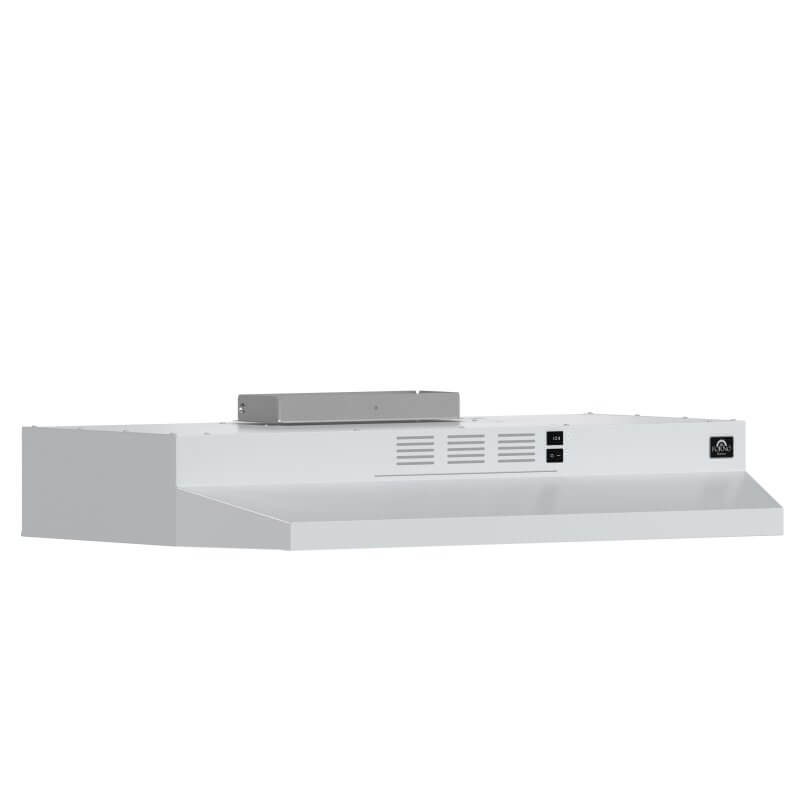 30" Forno Cappa Under Cabinet Range Hood in White - FRHUC5200-30WHT