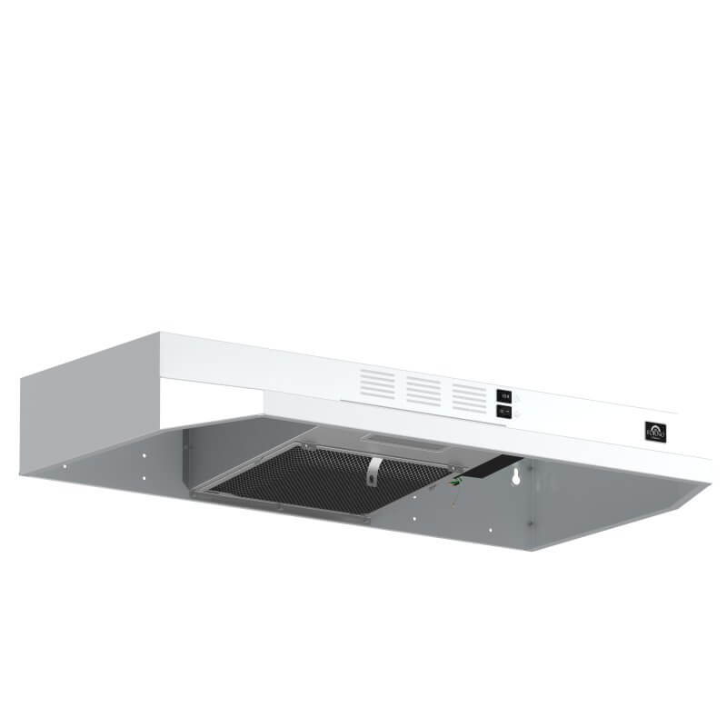 30" Forno Cappa Under Cabinet Range Hood in White - FRHUC5200-30WHT