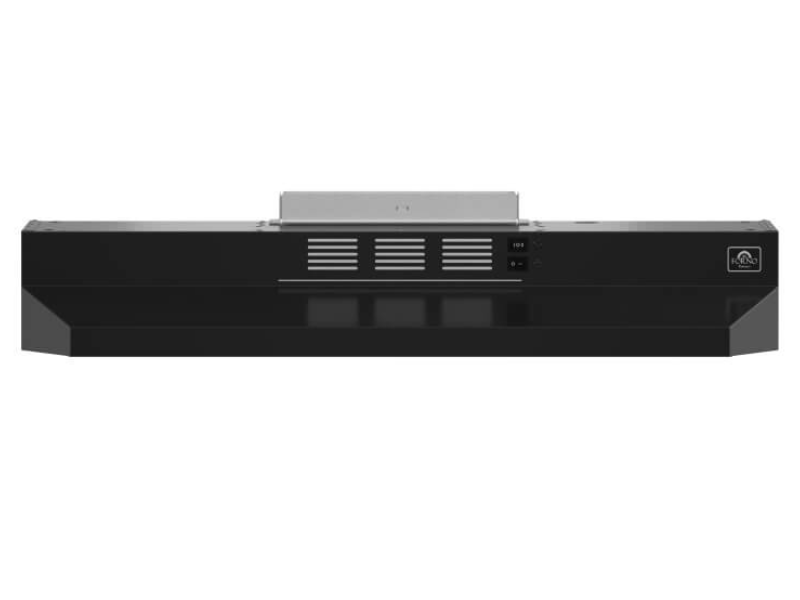 30" Forno Cappa Under Cabinet Range Hood in Black - FRHUC5200-30BLK