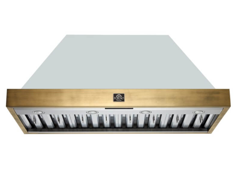 48" Forno Vittorio Wall Mount Range Hood in white - FRHWM5078-48WHT