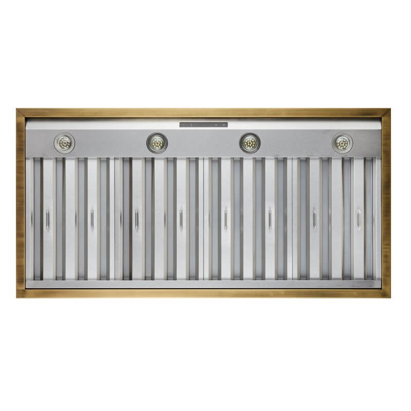 48" Forno Vittorio Wall Mount Range Hood in white - FRHWM5078-48WHT