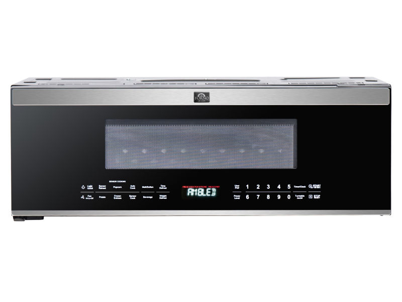 30" Forno 1.2 Cu. Ft. Padula Over the Range Microwave in  Stainless Steel - FOTR3080-30