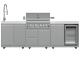 Forno Bulnes Outdoor Kitchen Set - FODKT2506WHT