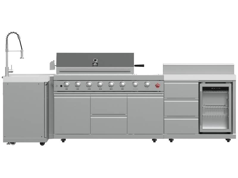 Forno Bulnes Outdoor Kitchen Set - FODKT2520WHT